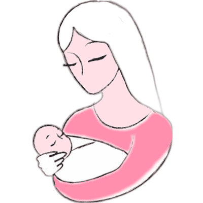 Mamá con su bebé buscando solución a sus problemas de lactancia